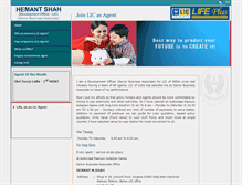 Tablet Screenshot of joinlicasagent.com